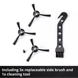 EINHELL Power X-Change Akku-Besen TE-FS 18 Li-Solo, 18Volt, Stielstaubsauger rot/schwarz, ohne Akku und Ladesgerät