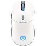 ENDORFY Gem Plus Wireless Onyx White, Gaming-Maus weiß/grau