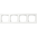 Gira Abdeckrahmen vierfach weiß, Retail