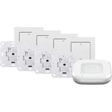 Homematic IP Starter Set Rollladensteuerung für 4 Rollläden, Steuermodul  für alle gängigen Rohrmotoren