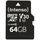 Intenso 64 GB microSDXC, Speicherkarte UHS-I U1, Class 10