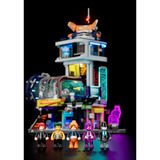 Lumibricks Cyberpunk Neoncity Schwebezug Station, Konstruktionsspielzeug 