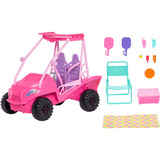 Mattel Barbie Mysteries Beach Detectives Ultimativer Strand-Buggy, Spielfahrzeug 