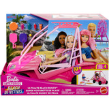 Mattel Barbie Mysteries Beach Detectives Ultimativer Strand-Buggy, Spielfahrzeug 