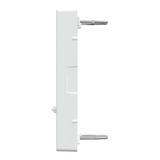 Merten Zentralplatte zweifach mit Anschlussklemmen und Beschriftungsfeld für Modular Jack weiß (glänzend), Retail