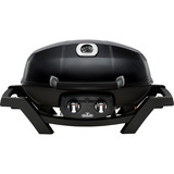 Napoleon TRAVELQ PRO285 Set, Gasgrill schwarz, inkl. Grillplatte, Warmhalter, Haube