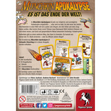 Pegasus Munchkin Apokalypse 1+2, Kartenspiel Basisspiel inkl. 1 Erweiterung