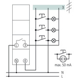 Theben Treppenlicht-Zeitschalter ELPA 8, Zeitschaltuhr Elektromechanisch