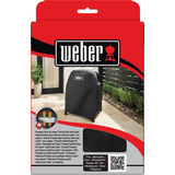 Weber Premium-Abdeckhaube für Lumin Serie mit Stand, Schutzhaube schwarz