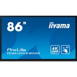 iiyama ProLite TE8612MIS-B3AG, Public Display schwarz (matt), UltraHD/4K, IPS, Touchscreen