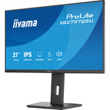 iiyama ProLite XB2797QSU-B1, LED-Monitor 68.5 cm (27 Zoll), schwarz (matt), QHD, IPS, HDMI, DP, USB-Hub, Ergonomischer Standfuß