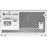 ASRock Steel Legend SL-850GW, PC-Netzteil weiß, 1x 12-Pin High Power GPU, 2x PCIe, Kabelmanagement, 850 Watt