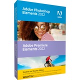 Adobe Photoshop & Premiere Elements 2022 Student & Teacher Version, Grafik-Software Deutsch