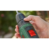 Bosch Akku-Bohrschrauber EasyDrill 18V-40 grün/schwarz, Li-Ionen Akku 2,0Ah, Koffer, POWER FOR ALL ALLIANCE