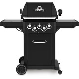 Broil King Gasgrill Royal 390 Shadow schwarz, mit Seiten- und Heckbrenner