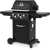 Broil King Gasgrill Royal 390 Shadow schwarz, mit Seiten- und Heckbrenner