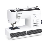 Brother Mechanische Nähmaschine HF27 - Strong & Tough weiß/schwarz