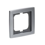 Busch-Jaeger Rahmen einfach zum Abdecken von Schaltern, Tastern und Steckdosen chrom, Retail