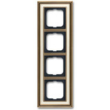 Busch-Jaeger Rahmen vierfach weiß, Retail