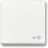 Busch-Jaeger Wippe mit Aufdruck weiß, Retail