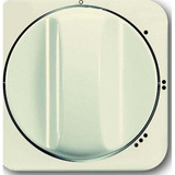 Busch-Jaeger Zentralscheibe für Dreistufen-Drehschalter, Abdeckung weiß, Retail