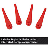 EINHELL Power X-Change Akku-Rasentrimmer GE-CT 18/25 Li - Solo, 18Volt rot/schwarz, ohne Akku und Ladegerät