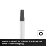 EINHELL Schraubendreher-Set, in E-Case-Einleger, Werkzeug-Set schwarz/rot, 17-teilig