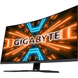 GIGABYTE M32QC, Gaming-Monitor 80 cm (32 Zoll), schwarz, QHD, AMD Free-Sync, HDR, 165Hz Panel