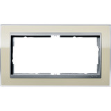 Gira Abdeckrahmen mit Zwischenrahmen und Montagerahmen ohne Farbangabe, Abdeckung beige, Retail
