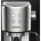 Krups Virtuoso XP442C, Espressomaschine edelstahl/schwarz