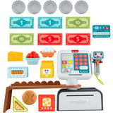 Mattel Lernspaß Meine erste Spielkasse elektronisches Lernspielzeug für Kleinkinder 