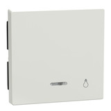 Merten Wippe Kontrollfenster für Fenster mit Aufdruck Licht, glänzend, Thermoplast, Typ 435919 weiß (glänzend), Retail