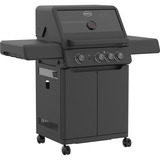 RÖSLE Gasgrill ALLFLAME Peer 3 schwarz, CRISPZONE (bis 450 °C), Vario+ Grillrostsystem