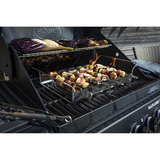 RÖSLE Gasgrill ALLFLAME Peer 3 schwarz, CRISPZONE (bis 450 °C), Vario+ Grillrostsystem