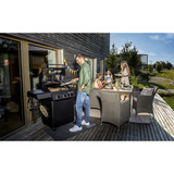 RÖSLE Gasgrill ALLFLAME Peer 3 schwarz, CRISPZONE (bis 450 °C), Vario+ Grillrostsystem