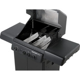 RÖSLE Gasgrill ALLFLAME Peer 3 schwarz, CRISPZONE (bis 450 °C), Vario+ Grillrostsystem