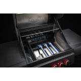 RÖSLE Gasgrill ALLFLAME Peer 3 schwarz, CRISPZONE (bis 450 °C), Vario+ Grillrostsystem