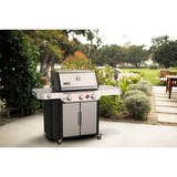 Weber Gasgrill Genesis S-335 edelstahl, mit CRAFTED Basis-Rahmen und Sear Zone