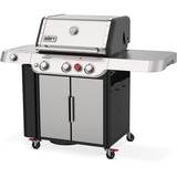 Weber Gasgrill Genesis S-335 edelstahl, mit CRAFTED Basis-Rahmen und Sear Zone