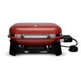 Weber Lumin Elektrogrill dunkelrot, 2.200 Watt