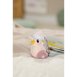 ZAPF Creation Flasche für Babys mit Rassel im Inneren und Clip, waschbar, Babyflasche 