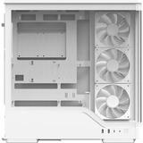 Aerocool P500A-WT-v1, Tower-Gehäuse weiß, Tempered Glass x 2