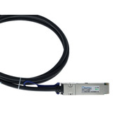 BlueOptics BlueLAN Direct Attach Kabel kompatibel zu Huawei QSFP28-100G-CU1M schwarz, 1 Meter