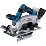 Bosch Akku-Handkreissäge GKS 18V-57-2 Professional blau/schwarz, 2x Li-Ion Akku ProCORE18V 5,5Ah, in L-BOXX