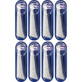 Braun Oral-B iO Strahlendes Weiss 8er, Aufsteckbürste weiß, Für eine aufhellende Reinigung