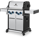 Broil King Gasgrill Baron S 490 IRX edelstahl, mit IR-Seiten- und Heckbrenner