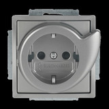 Busch-Jaeger Servicesteckdose 20 EUCBDR-866 edelstahl, Retail