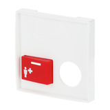 Busch-Jaeger Zentralscheibe studiotyp, Zentrale weiß, Retail