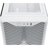 Corsair 3200D RS , Tower-Gehäuse weiß, Tempered Glass 