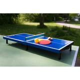 Donic-Schildkröt Tischtennis-Mini-Tisch-Set, Fitnessgerät blau